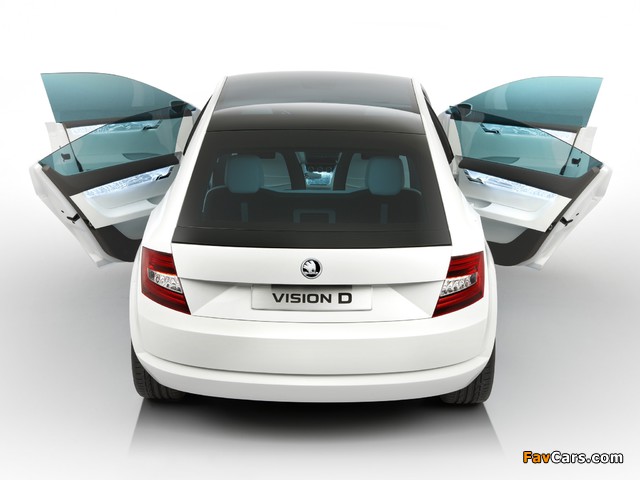Škoda VisionD Concept 2011 wallpapers (640 x 480)