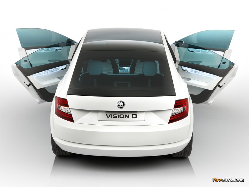 Škoda VisionD Concept 2011 wallpapers (800 x 600)