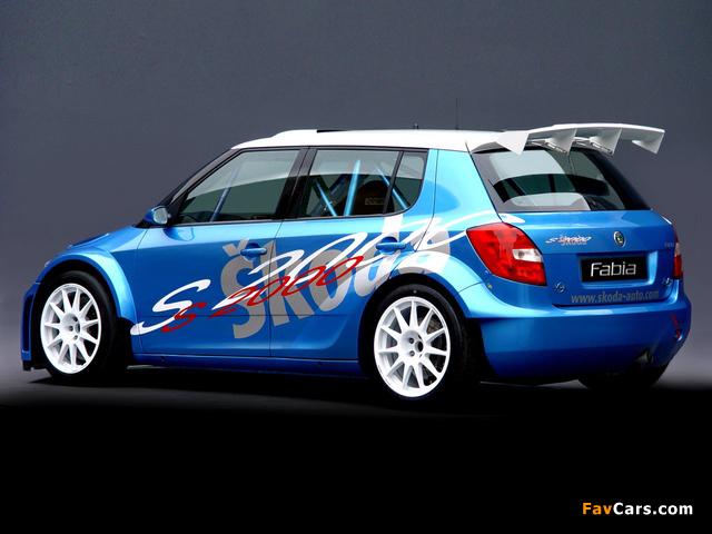 Škoda Fabia S2000 Prototype (5J) 2007 wallpapers (640 x 480)