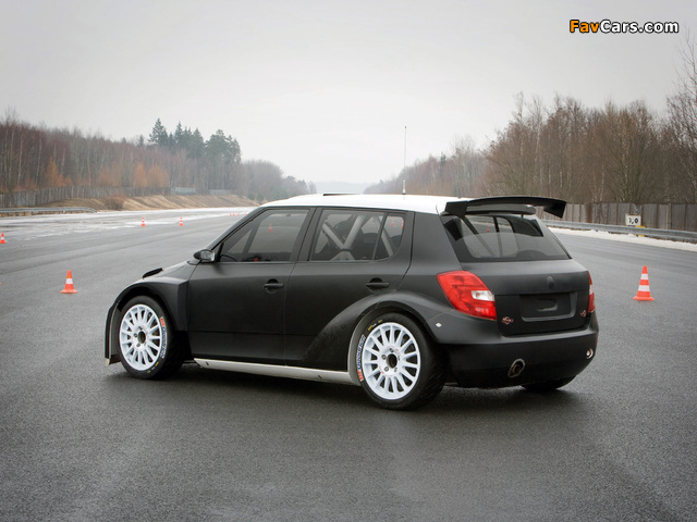 Škoda Fabia Super 2000 Prototype (5J) 2008 wallpapers (640 x 480)