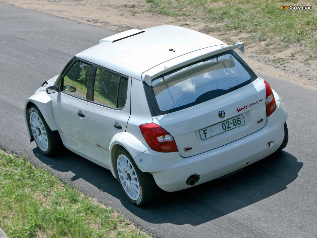 Škoda Fabia Super 2000 Prototype (5J) 2008 wallpapers (1024 x 768)
