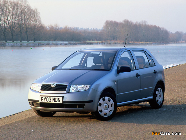 Images of Škoda Fabia UK-spec (6Y) 1999–2005 (640 x 480)