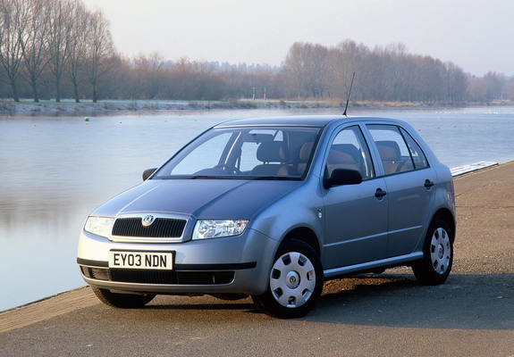 Images of Škoda Fabia UK-spec (6Y) 1999–2005