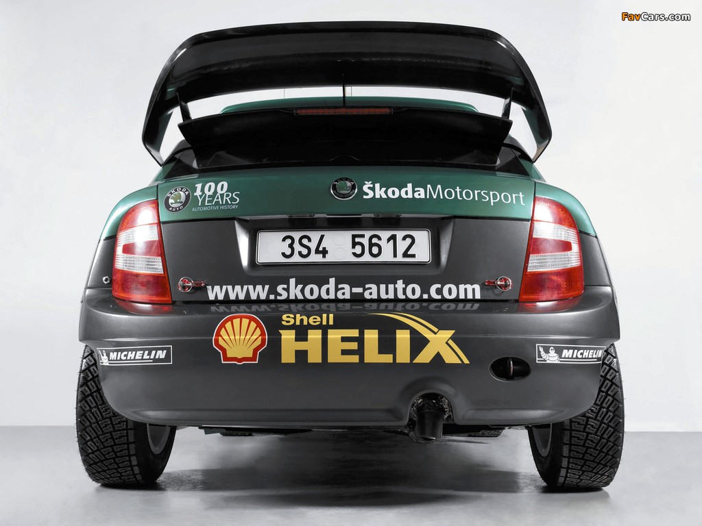 Images of Škoda Fabia WRC (6Y) 2003–08 (1024 x 768)