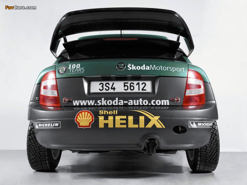 Images of Škoda Fabia WRC (6Y) 2003–08 (800 x 600)