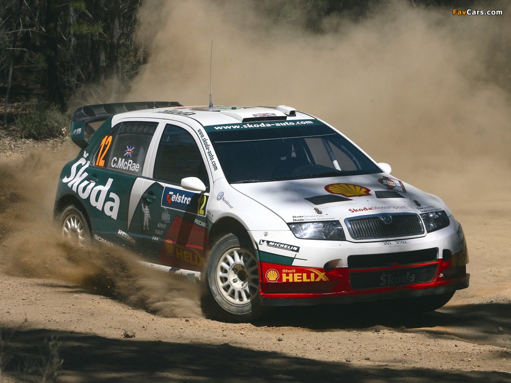 Images of Škoda Fabia WRC (6Y) 2003–08 (1024 x 768)