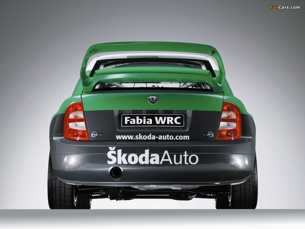 Images of Škoda Fabia WRC (6Y) 2003–08 (1024 x 768)