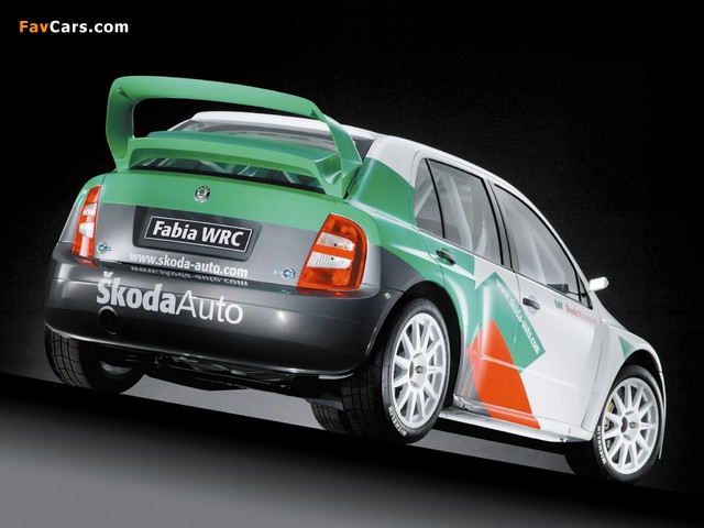 Images of Škoda Fabia WRC (6Y) 2003–08 (640 x 480)