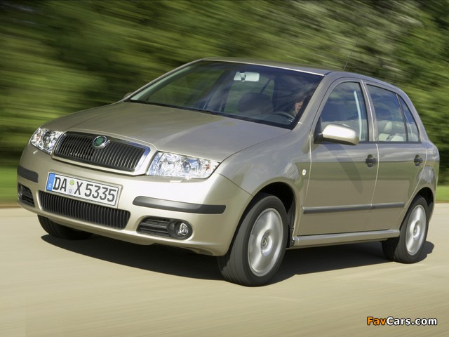 Images of Škoda Fabia 2005–07 (640 x 480)