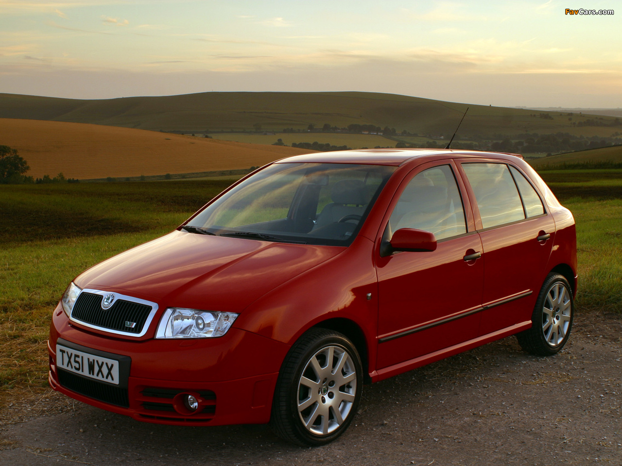 Images of Škoda Fabia vRS (6Y) 2005–07 (1280 x 960)