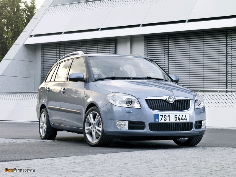 Images of Škoda Fabia Combi (5J) 2007–10 (800 x 600)