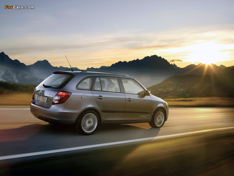 Images of Škoda Fabia Combi (5J) 2007–10 (800 x 600)