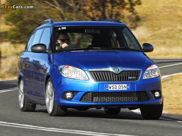 Images of Škoda Fabia RS Wagon (5J) 2010 (640 x 480)