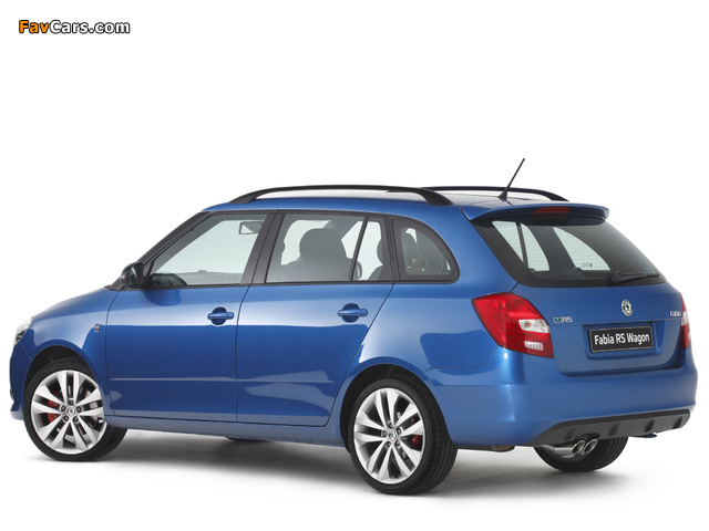 Images of Škoda Fabia RS Wagon (5J) 2010 (640 x 480)