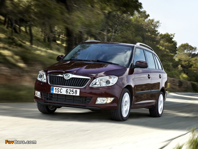 Images of Škoda Fabia Combi (5J) 2010 (640 x 480)