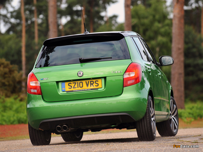 Images of Škoda Fabia vRS 2010 (800 x 600)