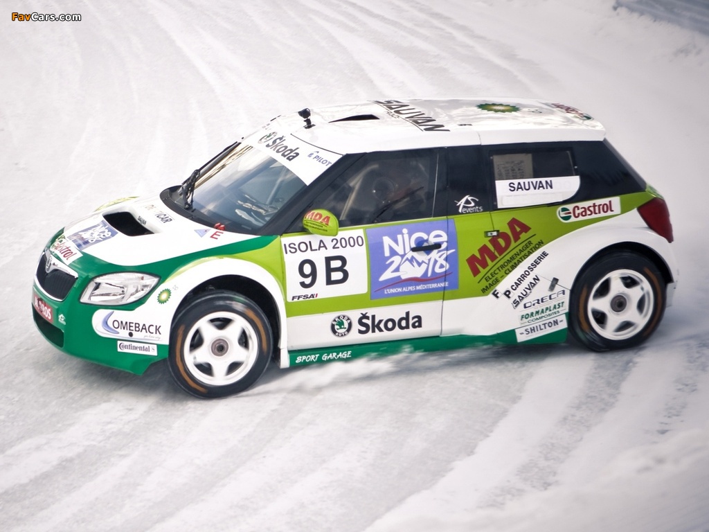 Images of Škoda Fabia Trophée Andros (5J) 2010 (1024 x 768)