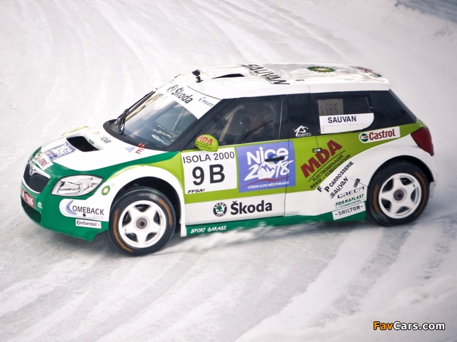 Images of Škoda Fabia Trophée Andros (5J) 2010 (640 x 480)