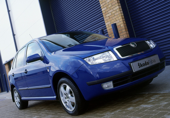 Photos of Škoda Fabia UK-spec (6Y) 1999–2005