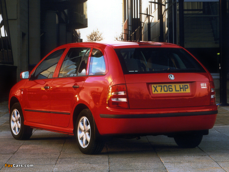 Photos of Škoda Fabia Combi UK-spec (6Y) 2000–05 (800 x 600)
