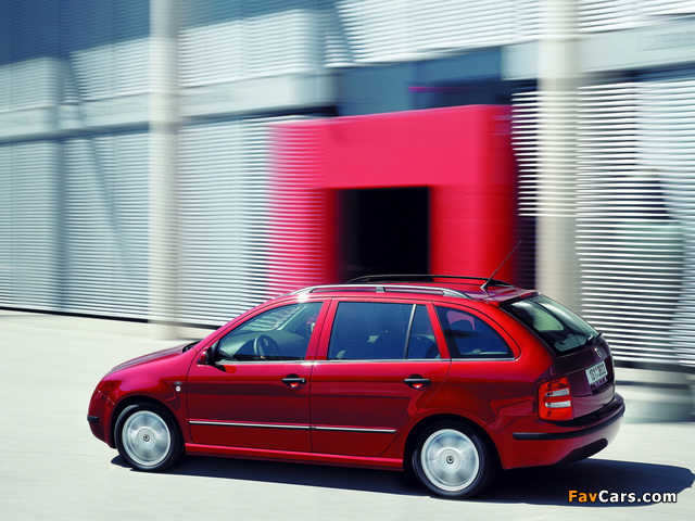 Photos of Škoda Fabia Combi (6Y) 2000–05 (640 x 480)