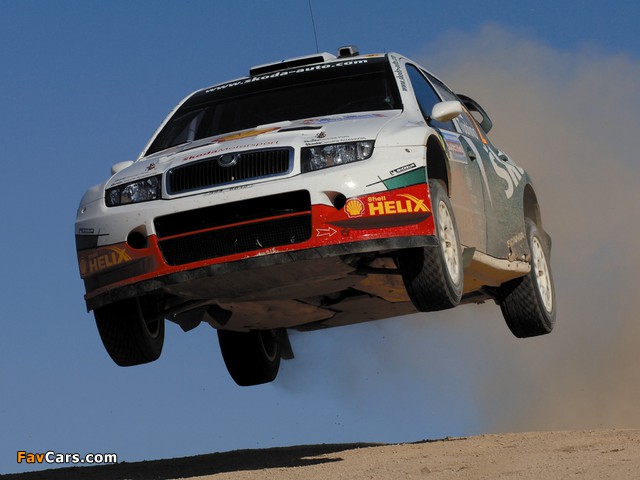 Photos of Škoda Fabia WRC (6Y) 2003–08 (640 x 480)