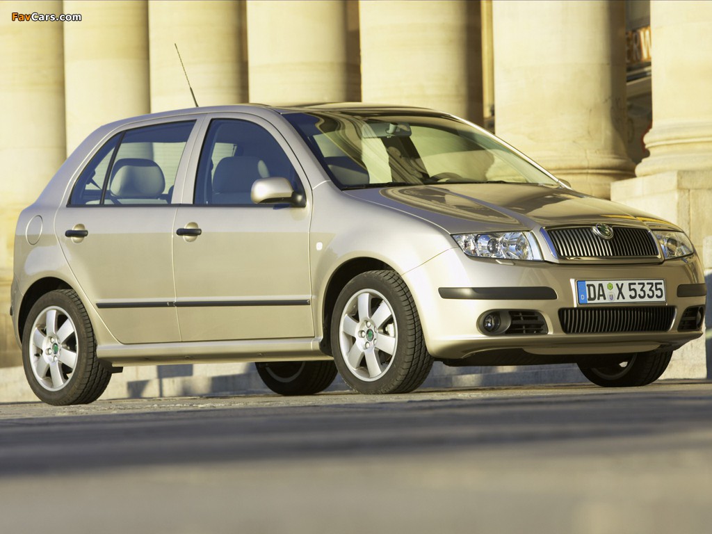 Photos of Škoda Fabia (6Y) 2005–07 (1024 x 768)