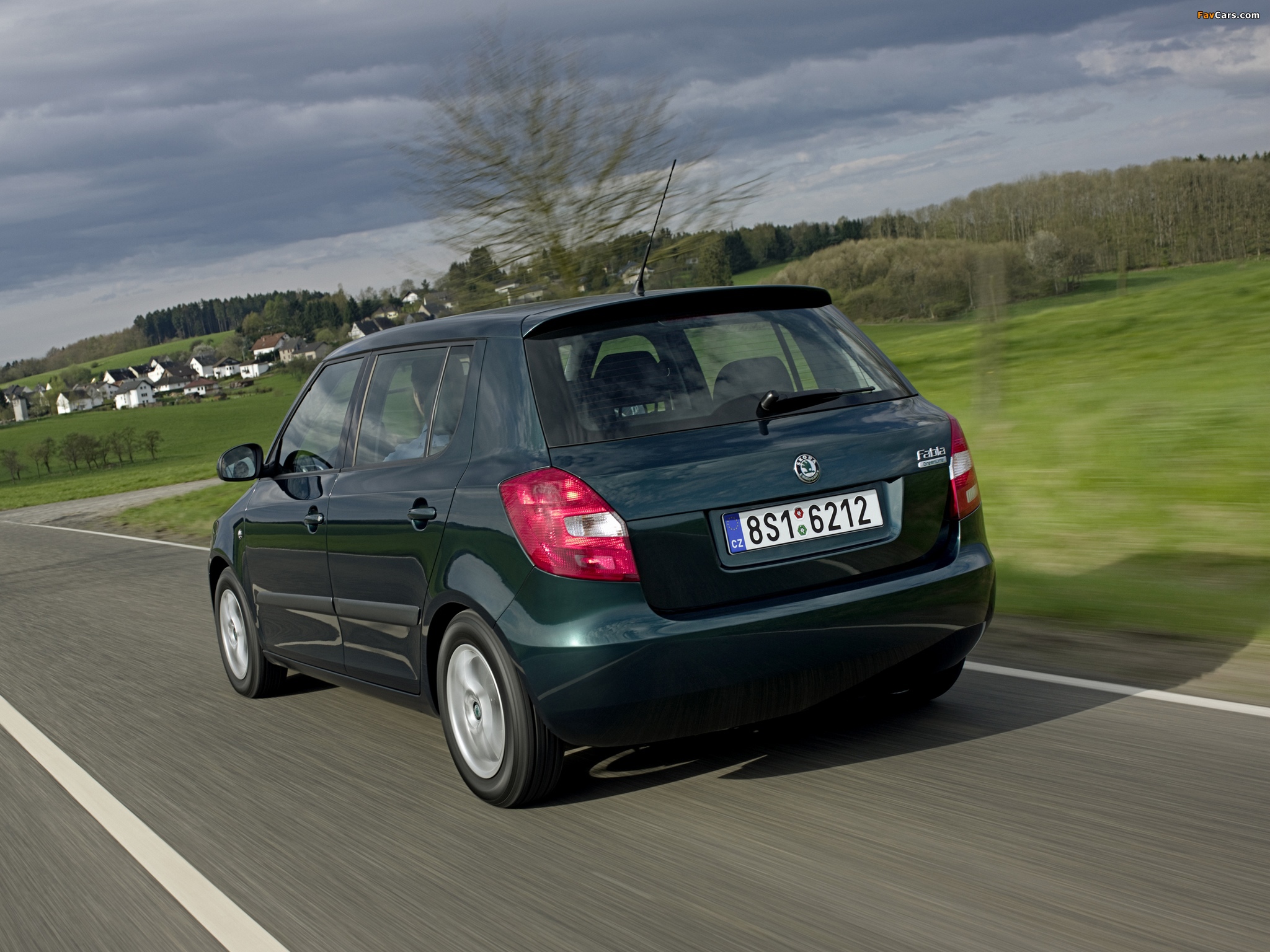 Photos of Škoda Fabia GreenLine (5J) 2008–10 (2048 x 1536)