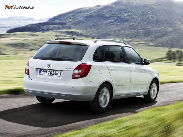 Photos of Škoda Fabia GreenLine Combi (5J) 2008–10 (640 x 480)