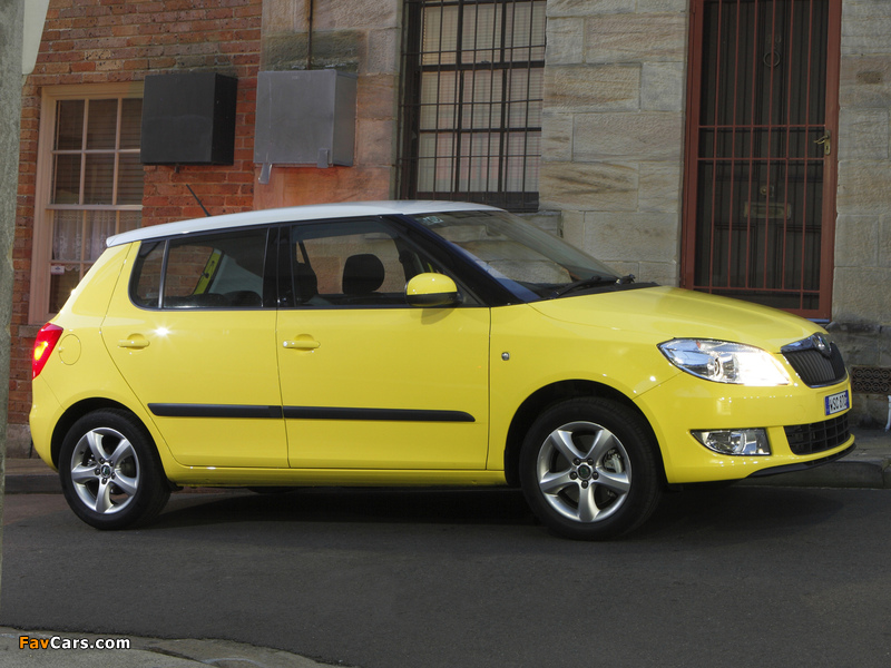 Photos of Škoda Fabia AU-spec (5J) 2010 (800 x 600)