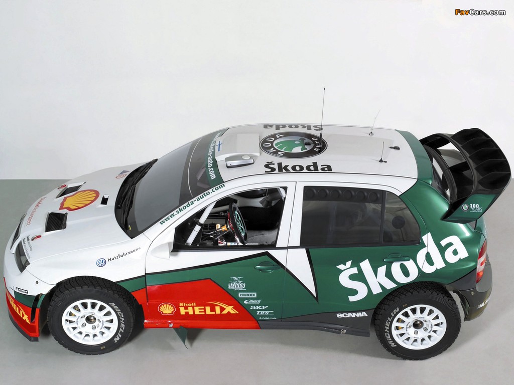 Pictures of Škoda Fabia WRC (6Y) 2003–08 (1024 x 768)