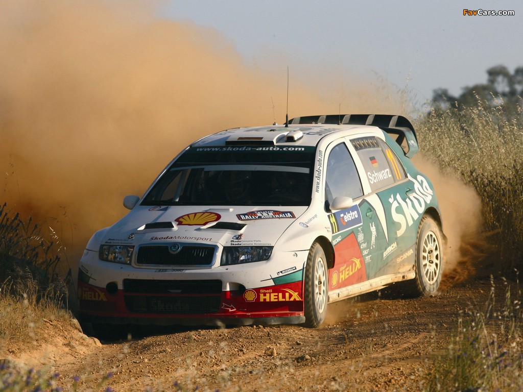 Pictures of Škoda Fabia WRC (6Y) 2003–08 (1024 x 768)