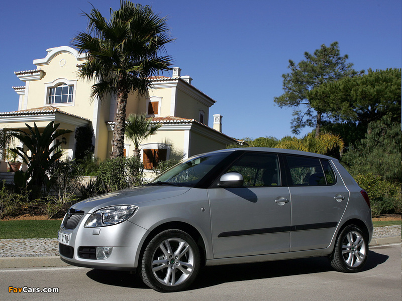 Pictures of Škoda Fabia 2007–10 (800 x 600)