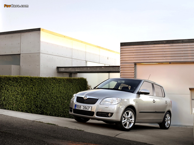 Pictures of Škoda Fabia (5J) 2007–10 (800 x 600)