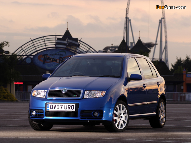 Pictures of Škoda Fabia vRS Special Edition (6Y) 2007 (640 x 480)