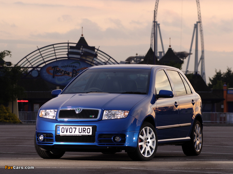 Pictures of Škoda Fabia vRS Special Edition (6Y) 2007 (800 x 600)