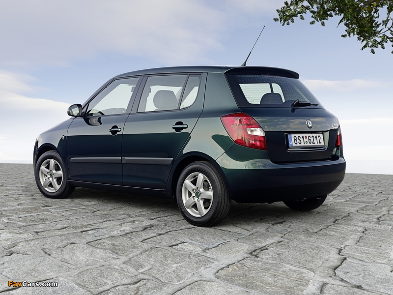 Pictures of Škoda Fabia GreenLine (5J) 2008–10 (800 x 600)