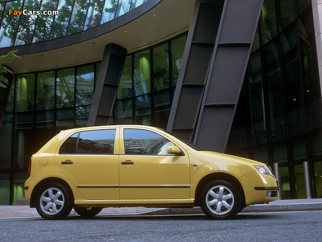 Škoda Fabia UK-spec (6Y) 1999–2005 images (640 x 480)
