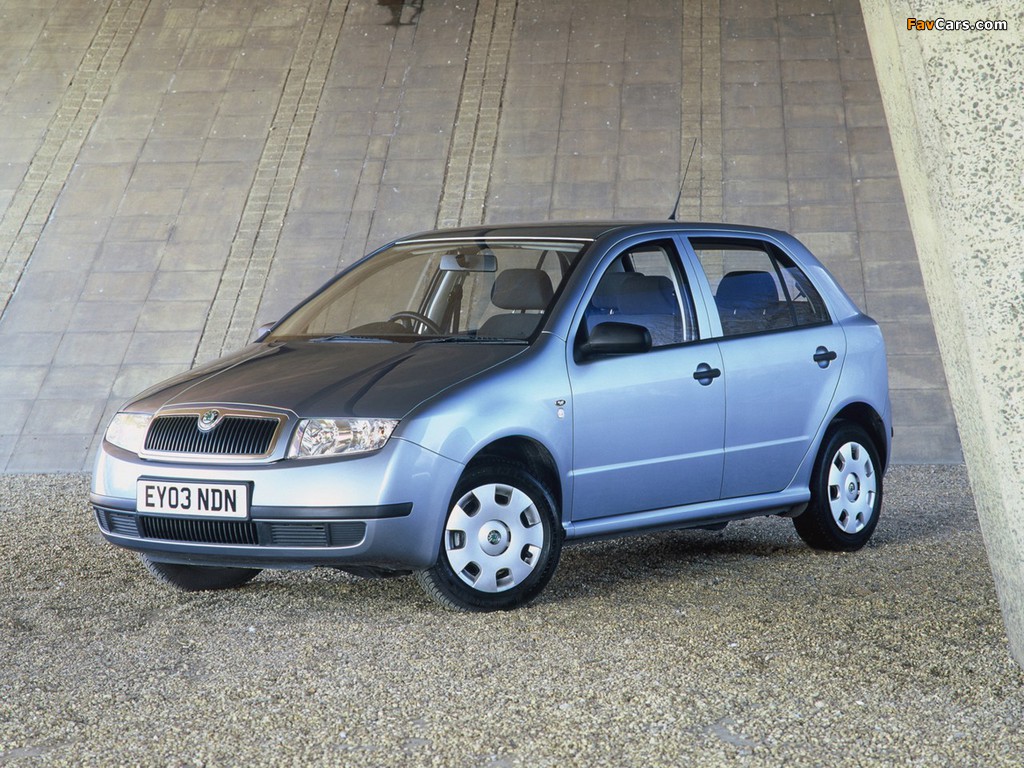 Škoda Fabia UK-spec (6Y) 1999–2005 photos (1024 x 768)