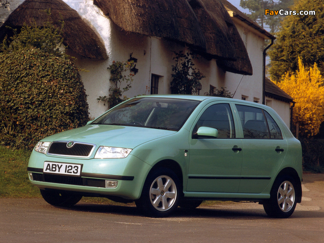 Škoda Fabia UK-spec (6Y) 1999–2005 pictures (640 x 480)