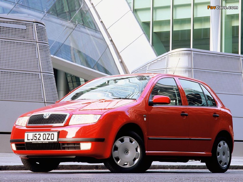 Škoda Fabia UK-spec (6Y) 1999–2005 wallpapers (800 x 600)