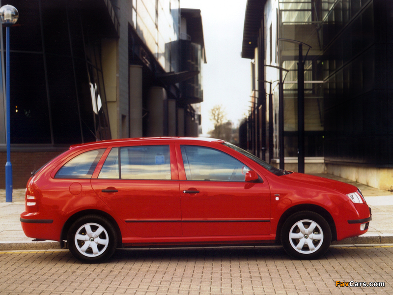 Škoda Fabia Combi UK-spec (6Y) 2000–05 images (800 x 600)