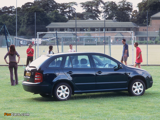 Škoda Fabia Combi UK-spec (6Y) 2000–05 images (640 x 480)