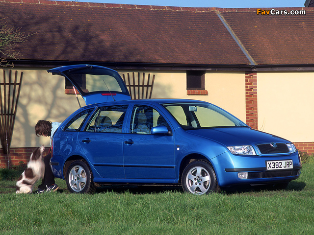 Škoda Fabia Combi UK-spec (6Y) 2000–05 photos (640 x 480)
