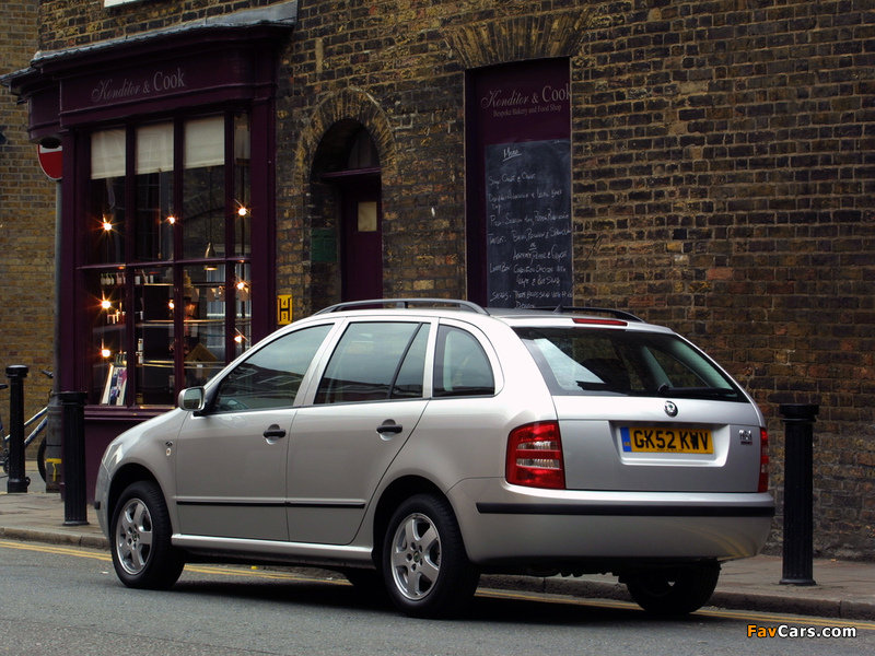 Škoda Fabia Combi UK-spec (6Y) 2000–05 pictures (800 x 600)