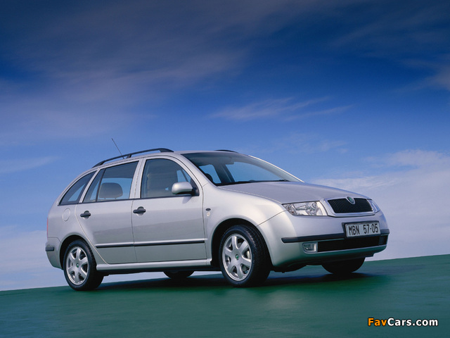 Škoda Fabia Combi 2000–05 wallpapers (640 x 480)