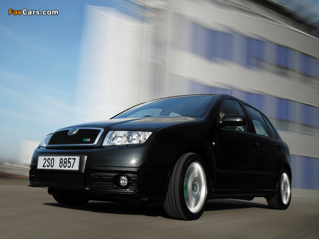 Škoda Fabia RS (6Y) 2003–05 pictures (640 x 480)