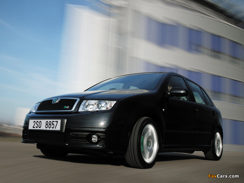 Škoda Fabia RS (6Y) 2003–05 pictures (800 x 600)