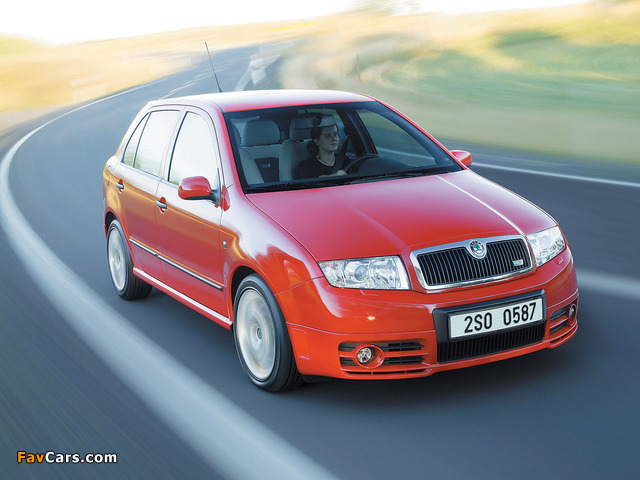 Škoda Fabia RS (6Y) 2003–05 pictures (640 x 480)