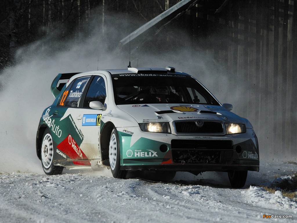 Škoda Fabia WRC (6Y) 2003–08 pictures (1024 x 768)